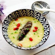 暖胃滋补养生粥海参小米粥