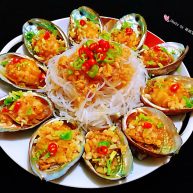 蒜蓉粉丝蒸鲍鱼