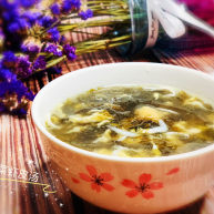 紫菜虾皮汤