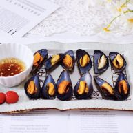 原汁原味地姜汁海虹