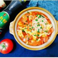 鸡蛋西红柿打卤面