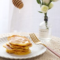 黄灿灿的奶香南瓜饼你感受到春的气息了吗