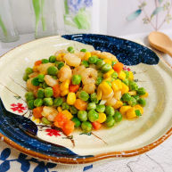 豌豆炒虾仁
