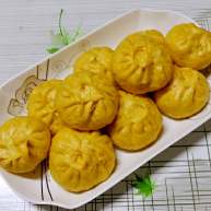 南瓜包子小葱鲜肉馅