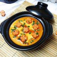 蒸火腿肠鸡蛋盅