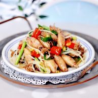 海兔绿豆芽小炒