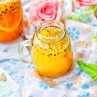 百香果柠檬蜂蜜水