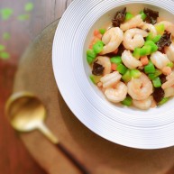 黄瓜木耳炒虾仁