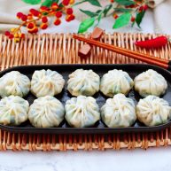 萝卜樱海鲜豆腐蒸饺