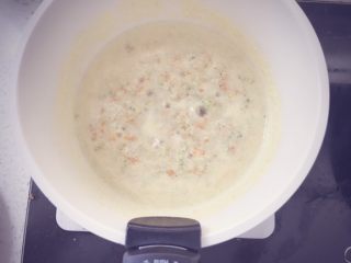 15、奶香玉米浓汤 宝宝辅食,继续小火焖煮