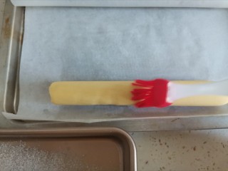 12、网红莎布蕾曲奇饼干（原味+巧克力口味）,冷藏好后，取出来刷蛋清