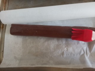 15、网红莎布蕾曲奇饼干（原味+巧克力口味）,可可粉的同样的操作，刷蛋清