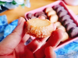 22、网红莎布蕾曲奇饼干（原味+巧克力口味）,成品图！