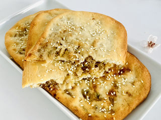 14、鲜肉榨菜锅盔,成品图