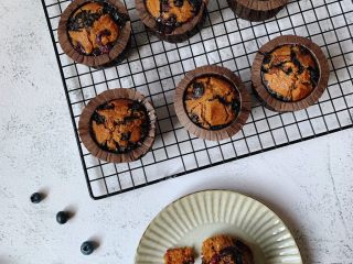 12、蓝莓麦芬蛋糕,酸甜可口，好吃极啦