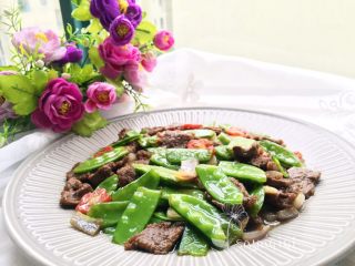 14、荷兰豆炒猪肝,享受美味！????