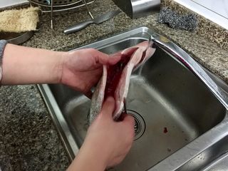 4、我爱鱼鲜系列➕红烧翘嘴鲌,白鱼很新鲜哦，肚子里完全没有黑膜之类的，所以毫无土腥味