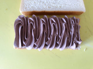 15、巧克力奶油,随意裱花就很赞哦!