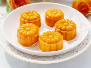 15、南瓜紫薯饼,成品。