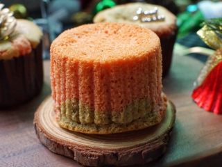 12、圣诞杯子蛋糕,近看