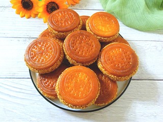 20、南瓜糯米夹心饼,成品图