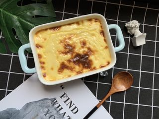 9、奶香焦糖布丁,好香啊！