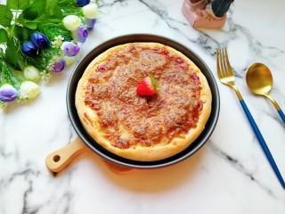 16、紫薯披萨,淡淡的香甜味。