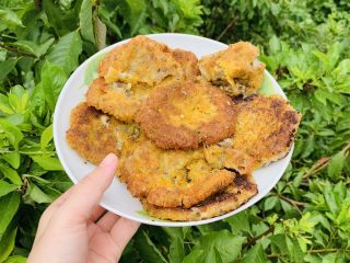 25、无可奈何之香煎绿豆饼,稍微煎久一点，团子还是太软了！不要放水啊！！！！！！