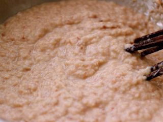 18、翡翠鲅鱼酸汤馄饨,打到这个程度就可以了