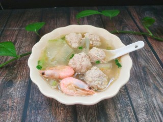 17、冬瓜肉丸汤,成品图