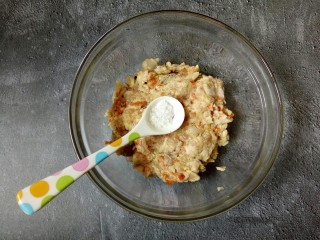 3、宝宝辅食~肉泥蒸蛋,肉泥中加一点点盐，小朋友吃的尽量少盐更健康。