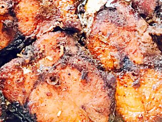 16、熏鲅鱼#烟台特色#,我一下吃了三块哟、停不下来嘴哟……