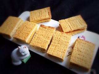 21、奶酪曲奇饼干,摆盘拍照留下我的记忆。