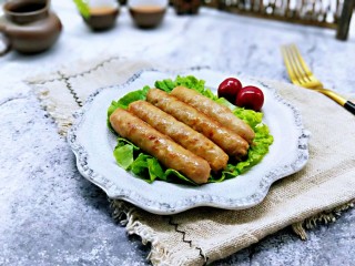 20、自制蒜香脆皮肠,开动～想吃自己做。