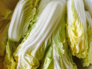 5、娃娃菜蛏子汤,娃娃菜洗净控水