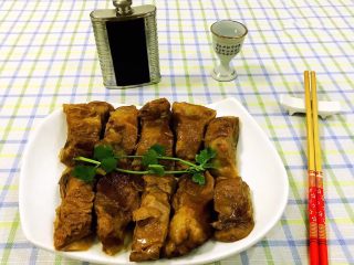 14、干烧排骨,来一杯小白烧别有一番滋味