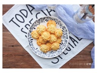 17、⭐原味黄油曲奇饼干⭐,摆盘拍个照～