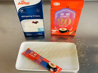 9、香醇的咖啡慕斯,准备慕斯部分的材料