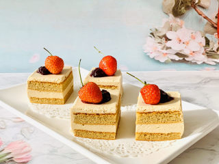 15、香醇的咖啡慕斯,成品图