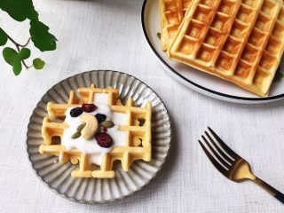 13、原味华夫饼,也可以这样吃哦!