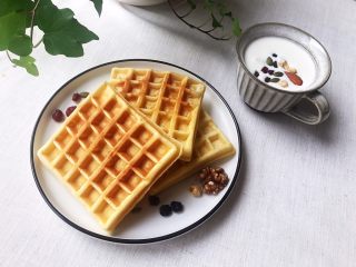 14、原味华夫饼,成品图