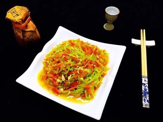 14、炒三丝,美味要和小伙伴们一起分享