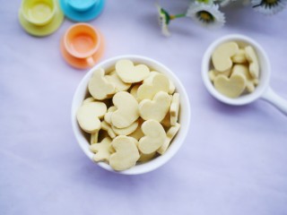 7、甜甜的橙香奶片,成品。