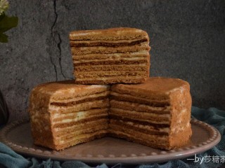 21、俄式提拉米苏,饼皮充分吸收奶油的味道和水分,香甜而不腻。