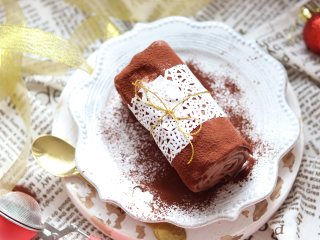 21、巧克力毛巾卷,成品