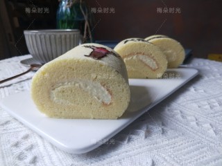 28、父亲节——父爱如山彩绘蛋糕,切面图