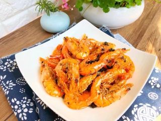 19、茶叶虾,超级美味