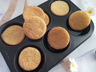 15、椰蓉小蛋糕,成品