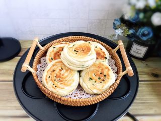 14、发面葱油饼,葱花饼完成！