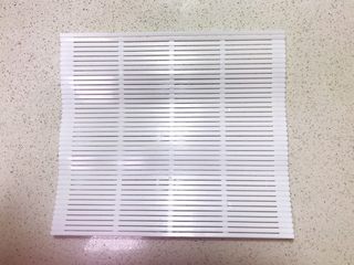 12、宝宝健康食谱  迷你小寿司,寿司帘铺好